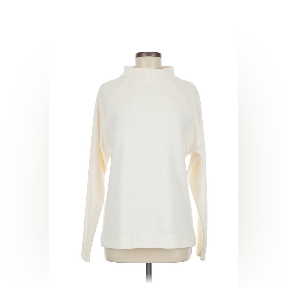 Club Monaco Cream Mock Neck Sweater